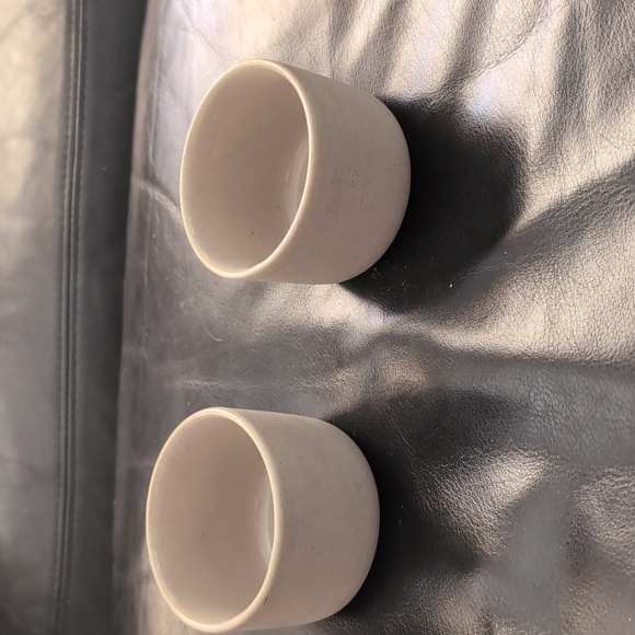 3 pieces Pigeon Forge Pottery classic grey clear inside glaze - Picture 8 of 13